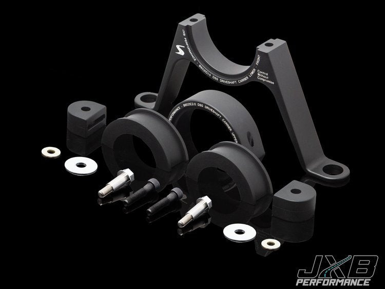 JXB Performance B8021A0 driveshaft center support bearing carrier detail view