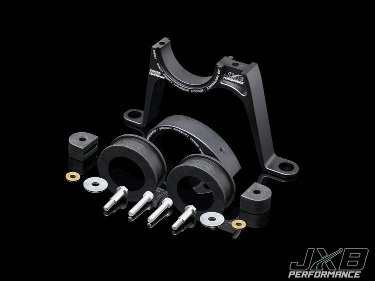 JXB Performance B9 automatic transmission carrier driveshaft center support bearing carrier detail view