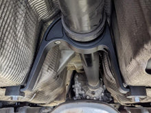 Load image into Gallery viewer, JXB Performance B9 automatic transmission carrier driveshaft center support bearing carrier installed view