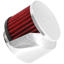 Load image into Gallery viewer, K&amp;N 1.375in Flange ID x 3in OD x 2.5in Height Clamp On Crankcase Vent Filter - K&amp;N Engineering KNN62-1513