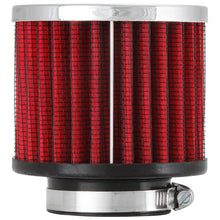 Load image into Gallery viewer, K&amp;N 1.5in Flange ID x 3in OD x 2.5in H Chrome Finish Rubber Base Crankcase Vent Filter - K&amp;N Engineering KNN62-1460