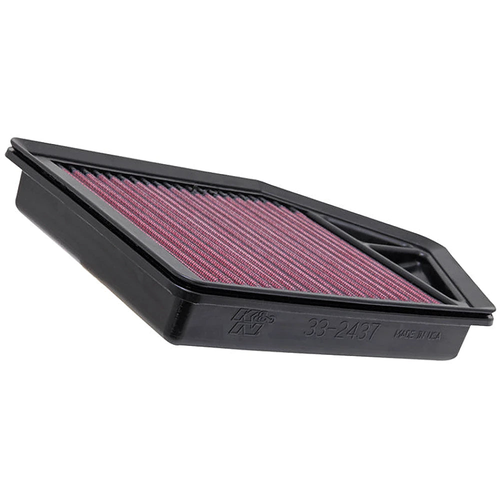 K&N 10 Honda CR-V 2.4L-L4 Drop In Air Filter - K&N Engineering KNN33-2437