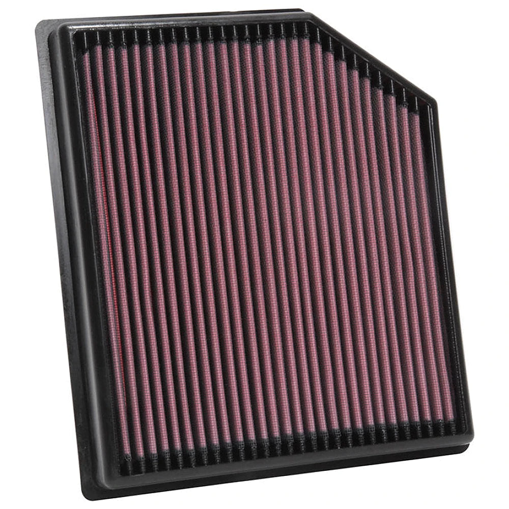K&N 2018 Jeep Grand Cherokee V8-6.2L F/I Replacement Drop In Air Filter - K&N Engineering KNN33-5077