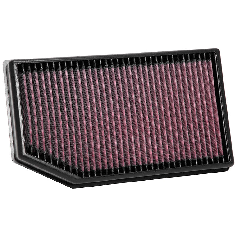 K&N 2018 Jeep Wrangler JL 2.0L/3.6L F/I Drop In Air Filter - K&N Engineering KNN33-5076