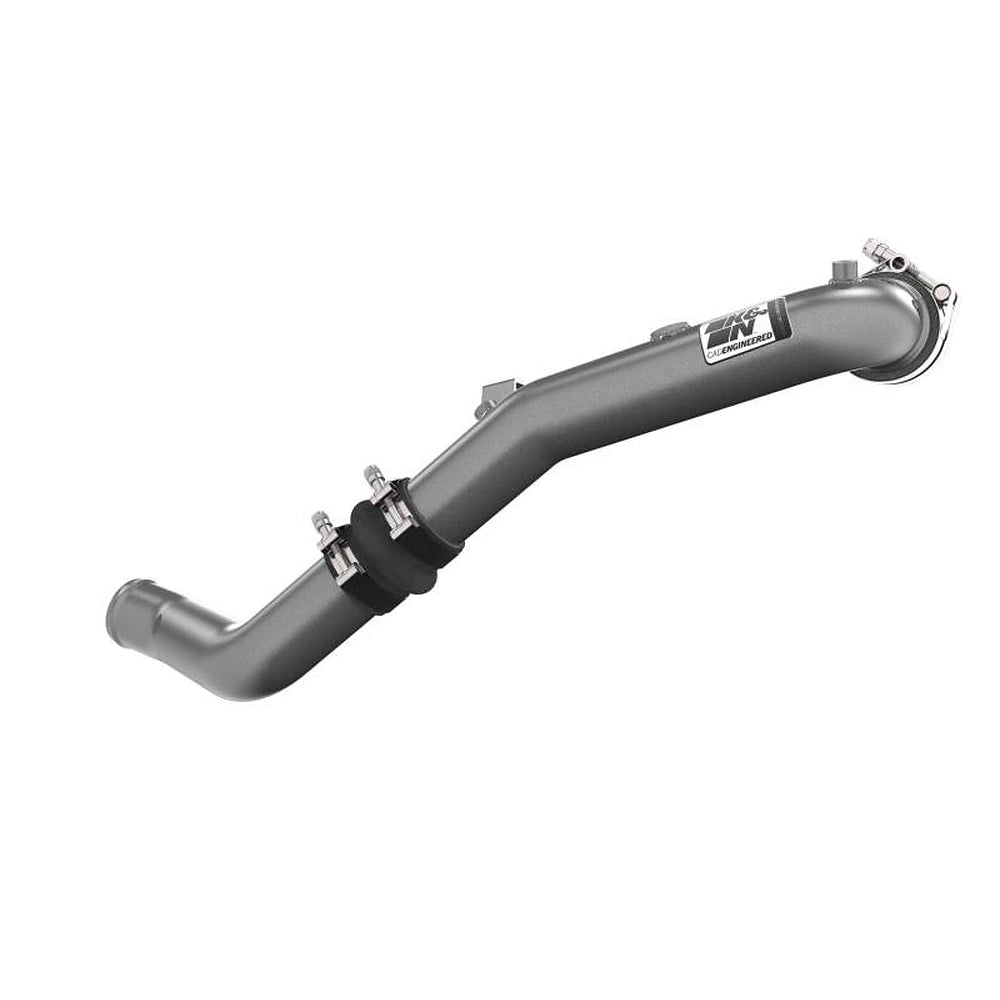 K&N 22-24 Honda Civic 1.5L L4 Aluminum Charge Pipe Kit - Gunmetal Gray - K&N Engineering KNN77-1022KC
