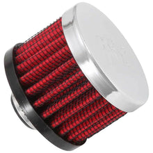 Load image into Gallery viewer, K&amp;N Clamp On Rubber Base Crankcase Vent Filter 0.375in Flange ID x 2in OD x 1.5in Height - K&amp;N Engineering KNN62-1320