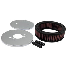 Load image into Gallery viewer, K&amp;N 56-1400 Custom Racing Air Cleaner Assembly - 4.5-Inch ID, 5.875-Inch OD, 1.75-Inch Filter - K&amp;N Engineering 56-1400