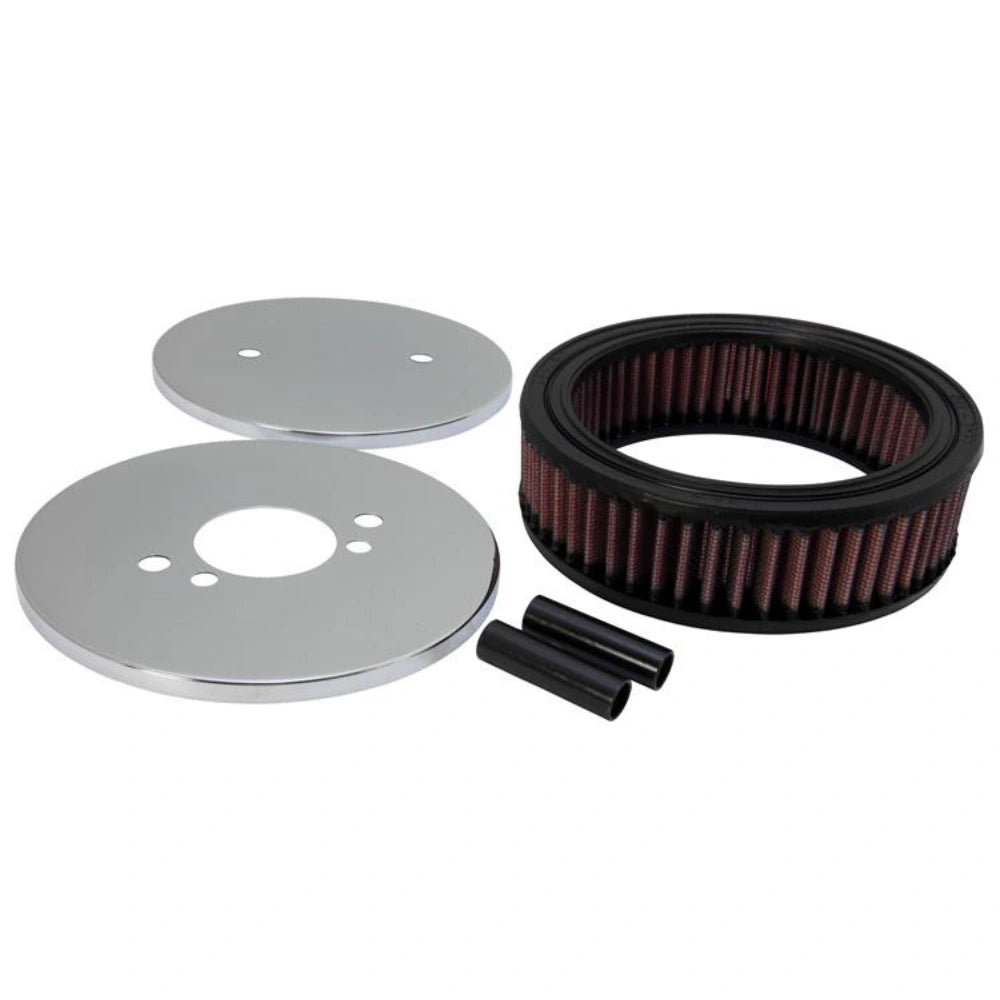 K&N 56-1400 Custom Racing Air Cleaner Assembly - 4.5-Inch ID, 5.875-Inch OD, 1.75-Inch Filter - K&N Engineering 56-1400