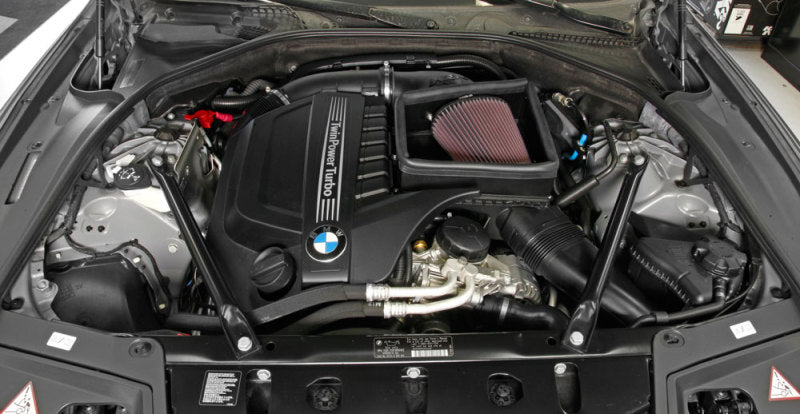 K&N 2011-2016 BMW 535i L6-3.0L F/I Aircharger Performance Intake - K&N Engineering KNN63-1132