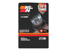 Load image into Gallery viewer, K&amp;N Custom Filter Oval Length 6.125in I/S /7in O/S x Width 3.625in I/S/ 4.5in O/S x Height 1.75in - K&amp;N Engineering KNNE-3321