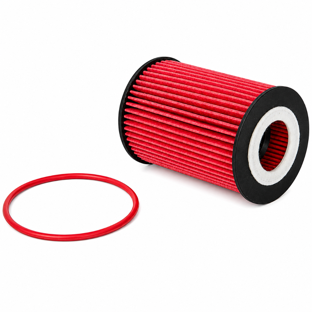 K&N 2008 Porsche 911, 918, Boxter,Cayman 3.6L/3.8L Cartridge Oil Filter - K&N Engineering KNNHP-7011