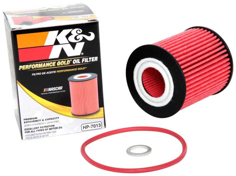 K&N Performance Oil Filter for 15-16 Hyundai Genesis Sedan 3.8L V6 - K&N Engineering KNNHP-7035