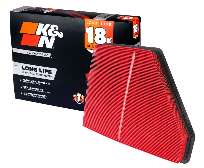 K&N Chev Equinox/GMC Terrain L4-2.4L F/I 10-17 Air Filter - K&N Engineering KNNKNA-2439