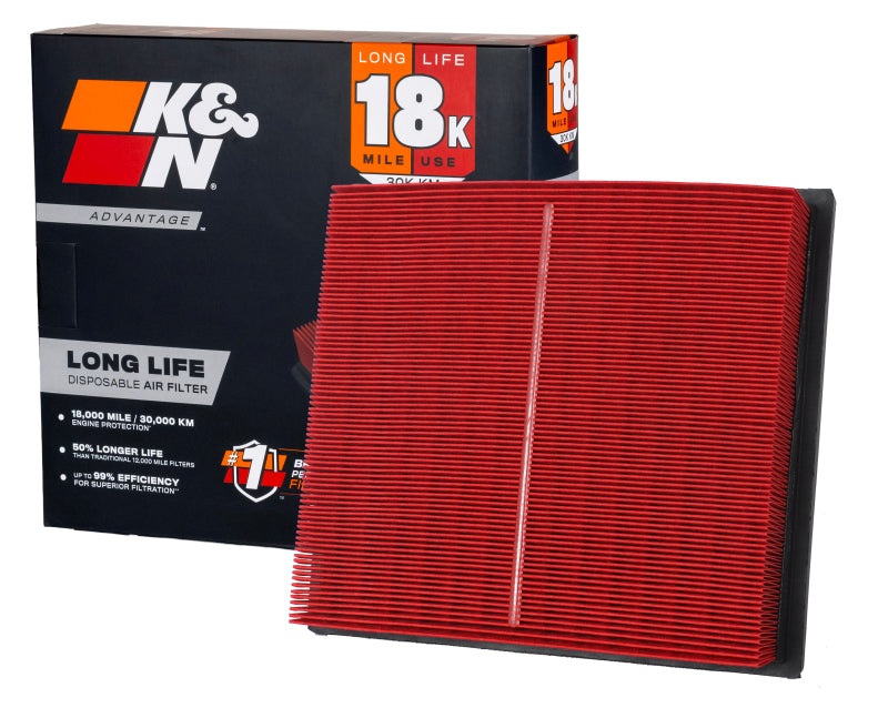 K&N Lexus Rx350 V6-3.5L F/I 10-17 Air Filter - K&N Engineering KNNKNA-2443