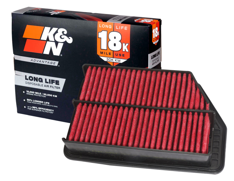 K&N Hyundai Tucson L4-2.0/2.4L F/I 10-15 Air Filter - K&N Engineering KNNKNA-2451