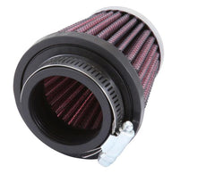 Load image into Gallery viewer, K&amp;N Universal Chrome Filter-Round Tapered-1.688in Flange ID x 2in Top OD x 3in Base OD x 2.75in H - K&amp;N Engineering KNNRC-107