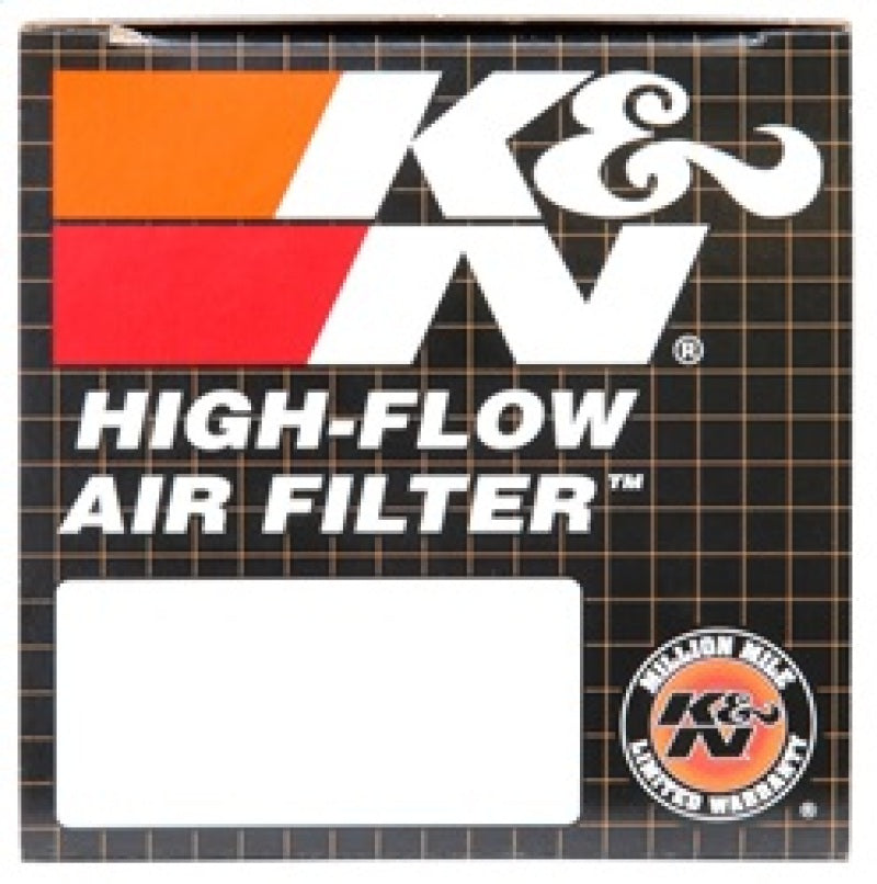 K&N Universal Chrome Filter-Round Tapered-1.688in Flange ID x 2in Top OD x 3in Base OD x 2.75in H - K&N Engineering KNNRC-107