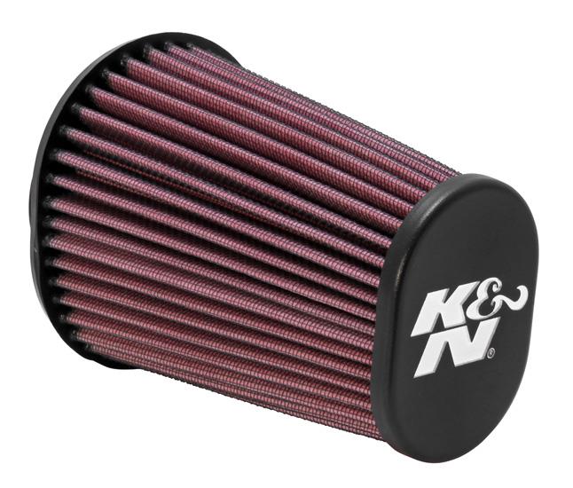 K&N Universal Rubber Oval Tprd Filter 2.438in F ID/3.75in B-OW/4.5in B-OL/2.5in T-OW/3.5in T-OL/ - K&N Engineering KNNRE-0960