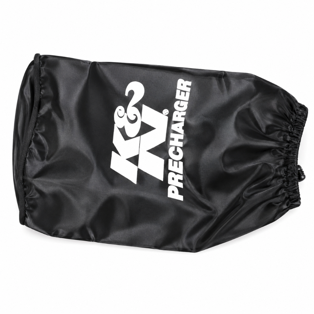K&N Round Straight - Black - 3.5in ID x 5in H - PreCharger Air Filter Wrap Blue - K&N Engineering KNNRU-0510PK