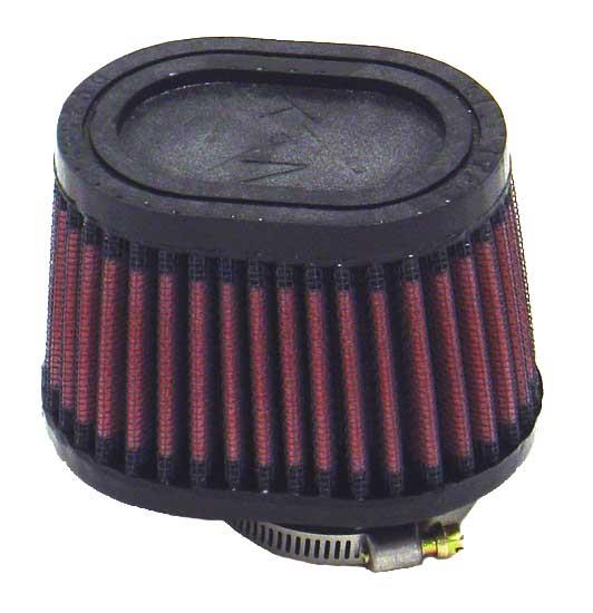 K&N Univ Clamp-On Air Filter - 1-3/4in FLG O/S 4in X 3in B 3in X 2in T 2-3/4inH OVAL - K&N Engineering KNNRU-2450