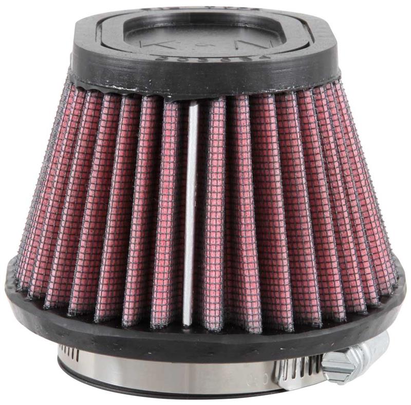 K&N Filter Universal Rubber Filter 2 7/16 inch Flange 4.5x3.75 inch Base 3.5x2.5 inch Top 2.75 inch - K&N Engineering KNNRU-2