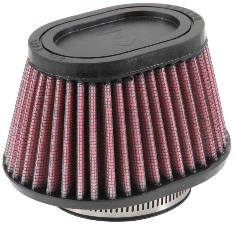 K&N Filter Universal Rubber Filter 2 7/16 inch Flange 4.5x3.75 inch Base 3.5x2.5 inch Top 2.75 inch - K&N Engineering KNNRU-2
