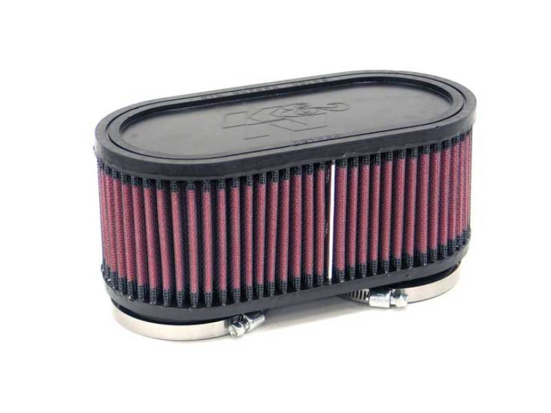 K&N Filter Universal Filter 2 3/8 inch Dual Flange 107mm C-C 3 inch Height - K&N Engineering KNNRU-2970