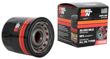 Load image into Gallery viewer, K&amp;N Oil Filter for 2025 Infiniti QX50 2.0L - K&amp;N Engineering KNNSO-1008