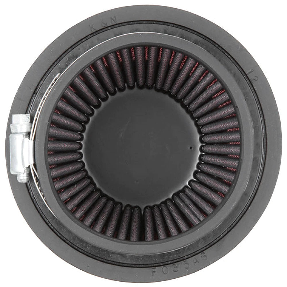 K&N Filter Universal Rubber Filter 3 1/2 inch Flange 5 inch Base 3 1/2 inch Top 4 inch Height - K&N Engineering KNNRU-2990