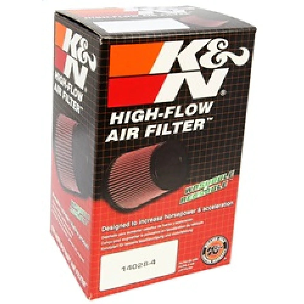 K&N Filter Universal Rubber Oval Straight 4.5in OL x 3.75in OW x 7in Height 20 Degree Angle - K&N Engineering KNNRU-1390