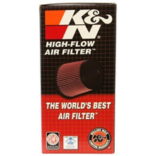 Load image into Gallery viewer, K&amp;N Filter Universal Rubber Oval Straight 4.5in OL x 3.75in OW x 7in Height 20 Degree Angle - K&amp;N Engineering KNNRU-1390
