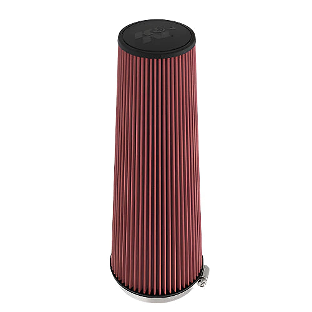 K&N High-Flow Original Universal Air Filter - 6"FLG, 7-1/2"B, 5"T: 20-1/8"H - K&N Engineering KNNRU-5295