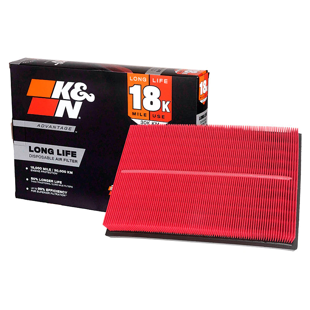 K&N KNA-2381 Long-Life Engine Air Filter - 2007-2017 Lexus LS460 - K&N Engineering KNA-2381