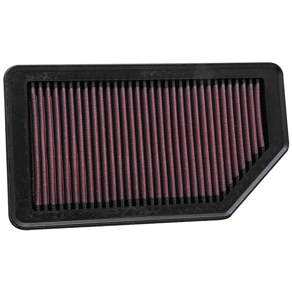 K&N Replacement Air Filter 10.625in O/S Length x 5.75in O/S Width x 1in Height - K&N Engineering KNN33-2472