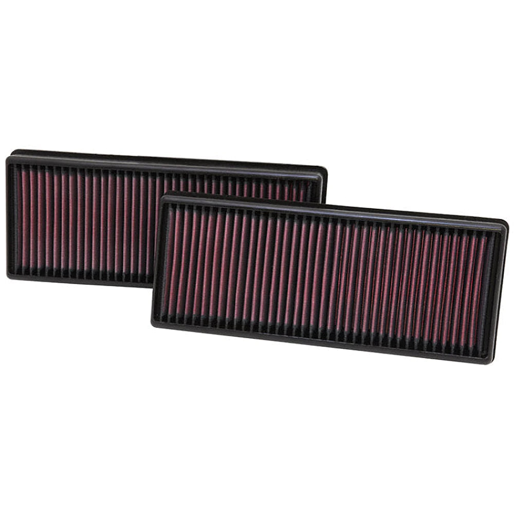 K&N Replacement Air Filter 12.563in O/S Length x 5.25in O/S Width x 1.625in H (Inc 2 Filters) - K&N Engineering KNN33-2474