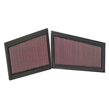 Load image into Gallery viewer, K&amp;N Replacement Air Filter MERCEDES C280/320 3.0L V6 CDi (2 PER BOX) - K&amp;N Engineering KNN33-2940