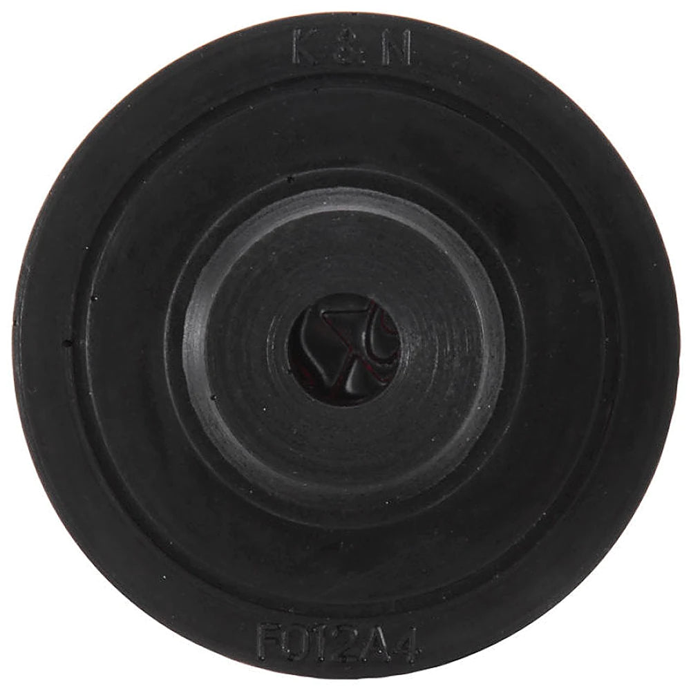 K&N Rubber Base Chrome Top Push-In Crankcase Vent Filter 3in OD x 2-1/2in H. - K&N Engineering KNN62-1490