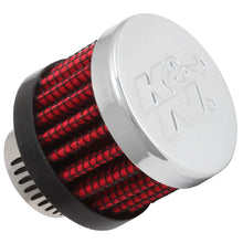 Load image into Gallery viewer, K&amp;N Rubber Base Crankcase Vent Filter - 0.55in Flange ID 1.375in OD 1.125in Height - K&amp;N Engineering KNN62-2480