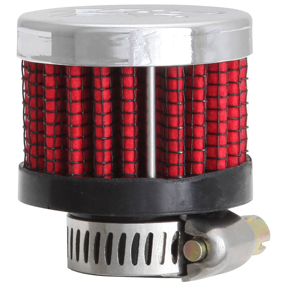 K&N Rubber Base Crankcase Vent Filter - 0.55in Flange ID 1.375in OD 1.125in Height - K&N Engineering KNN62-2480