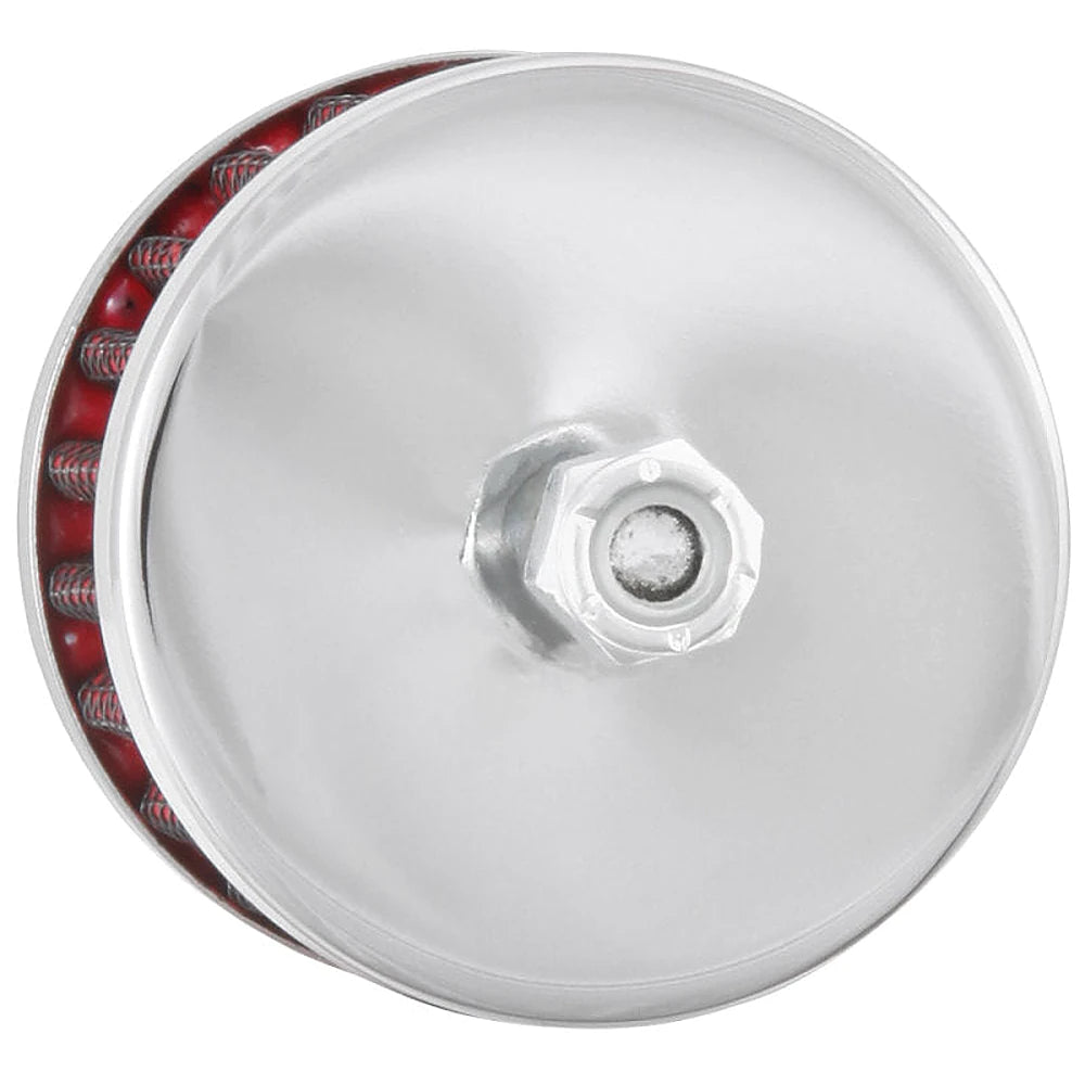 K&N Steel Base Crankcase Vent Filter 3/8in OD Tube  2in OD 1-1/2in Height - K&N Engineering KNN62-1090