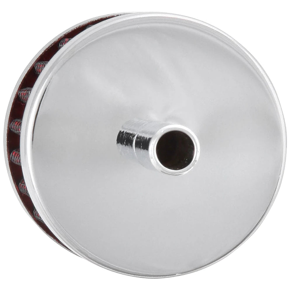 K&N Steel Base Crankcase Vent Filter 3/8in OD Tube  2in OD 1-1/2in Height - K&N Engineering KNN62-1090