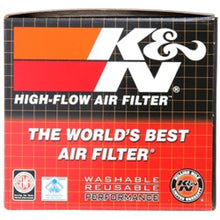 Load image into Gallery viewer, K&amp;N Universal Chrome Filter-Round Tapered-1.688in Flange ID x 2in Top OD x 3in Base OD x 2.75in H - K&amp;N Engineering KNNRC-107