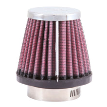 Load image into Gallery viewer, K&amp;N Universal Chrome Filter-Round Tapered-1.688in Flange ID x 2in Top OD x 3in Base OD x 2.75in H - K&amp;N Engineering KNNRC-107