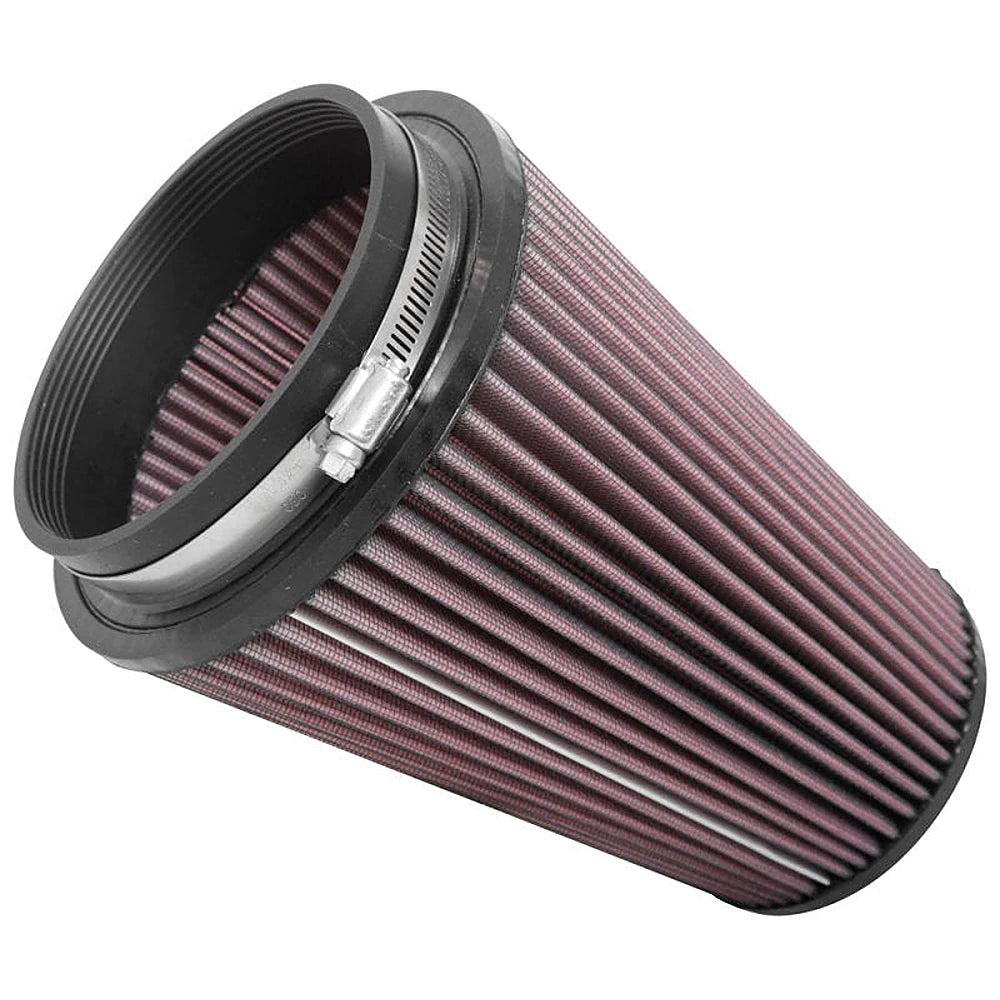 K&N Universal Clamp-On Air Filter 5in FLG / 6-1/2in B / 4-3/8in T / 8-3/4in H - K&N Engineering KNNRU-2815