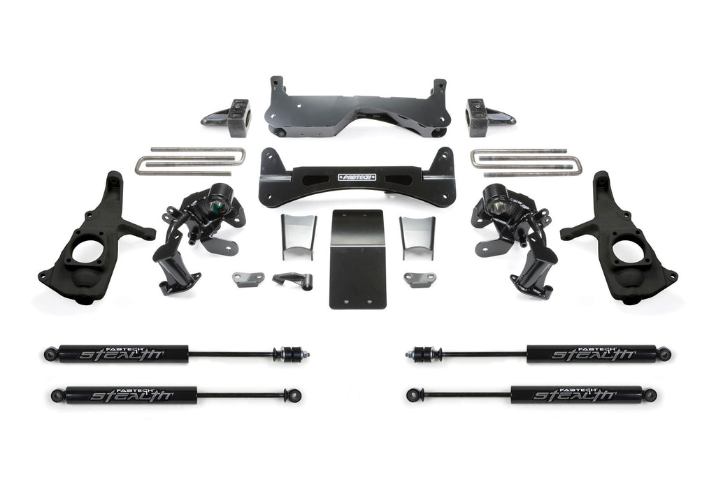 Fabtech 11-19 GM 2500HD/3500HD 2WD/4WD 6in RTS System - Component Box 1 - Black Ops Auto Works