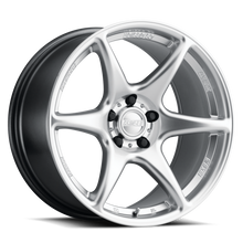 Load image into Gallery viewer, Kansei K11S Tandem 18x9.5in / 5x114.3 BP / 22mm Offset / 73.1mm Bore - Hyper Silver Wheel Kansei KANK11S-189512+22