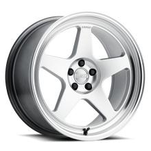 Load image into Gallery viewer, Kansei KNP 15x8 wheel in Hyper Silver with a bright machined lip and 4x100 bolt pattern