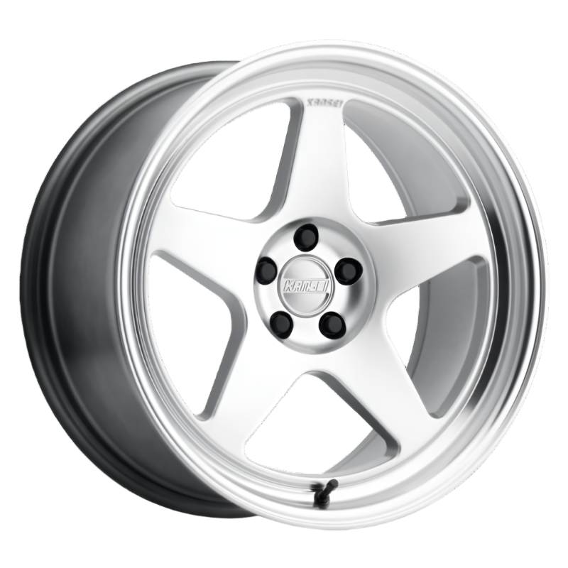 Kansei K12H Knp 18x9.5in / 5x114.3 BP / 22mm Offset / 73.1mm Bore - Hyper Silver Wheel - Kansei K12H-189512+22