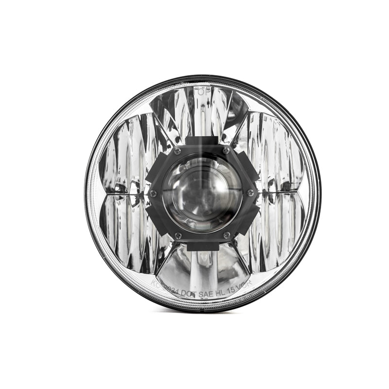 KC HiLiTES 07-18 Jeep JK 7in. Gravity LED Pro DOT Approved Replacement Headlight (Single) - Black Ops Auto Works