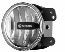 Load image into Gallery viewer, KC HiLiTES 10-18 Jeep JK 4in. Gravity G4 LED Light 10w SAE/ECE Clear Fog Beam (Single) - Black Ops Auto Works